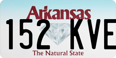 AR license plate 152KVE