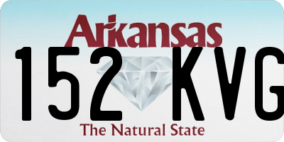 AR license plate 152KVG