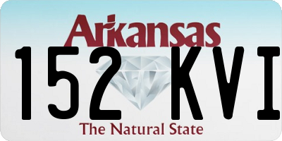 AR license plate 152KVI