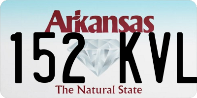 AR license plate 152KVL