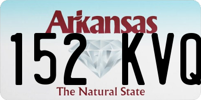 AR license plate 152KVQ