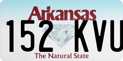 AR license plate 152KVU
