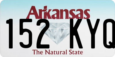 AR license plate 152KYQ