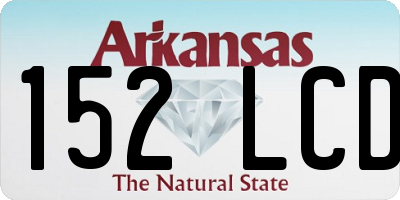 AR license plate 152LCD