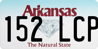 AR license plate 152LCP