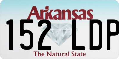 AR license plate 152LDP