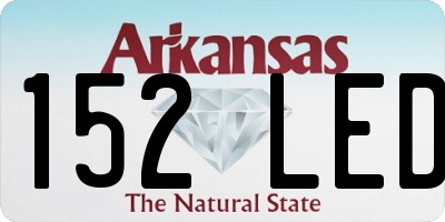 AR license plate 152LED