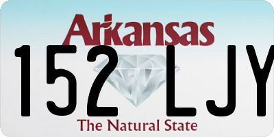 AR license plate 152LJY