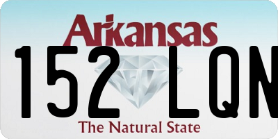 AR license plate 152LQN