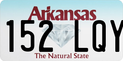 AR license plate 152LQY