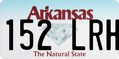 AR license plate 152LRH
