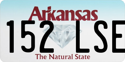 AR license plate 152LSE