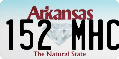 AR license plate 152MHC