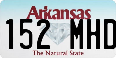 AR license plate 152MHD