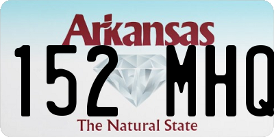 AR license plate 152MHQ