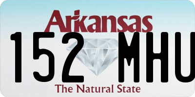AR license plate 152MHU
