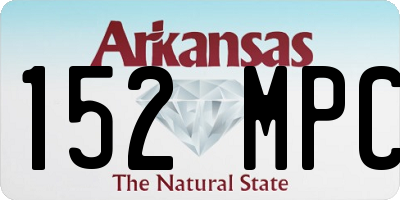 AR license plate 152MPC