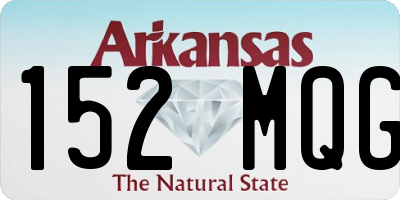 AR license plate 152MQG