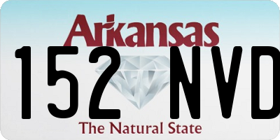 AR license plate 152NVD