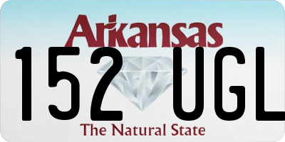 AR license plate 152UGL