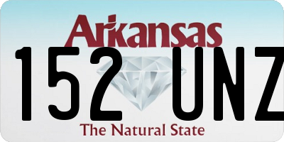 AR license plate 152UNZ