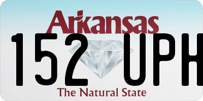 AR license plate 152UPH