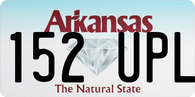 AR license plate 152UPL