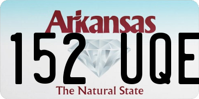 AR license plate 152UQE