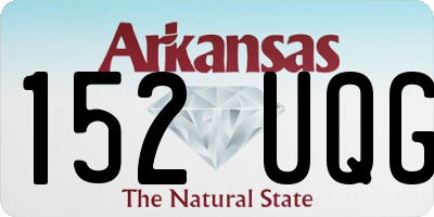 AR license plate 152UQG