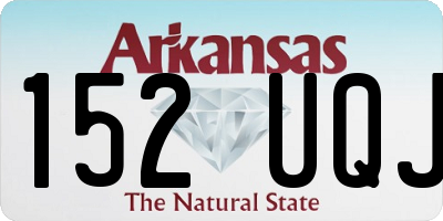AR license plate 152UQJ