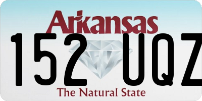 AR license plate 152UQZ