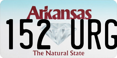 AR license plate 152URG