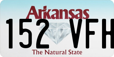 AR license plate 152VFH