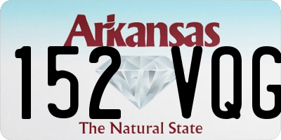 AR license plate 152VQG