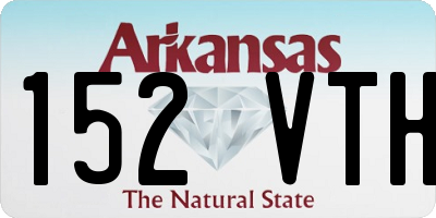 AR license plate 152VTH