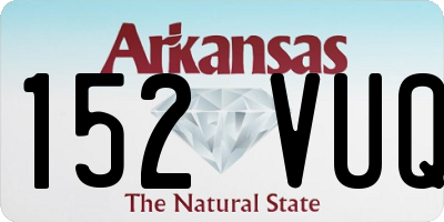 AR license plate 152VUQ