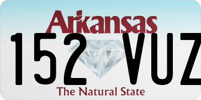 AR license plate 152VUZ