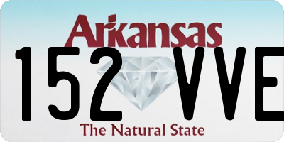 AR license plate 152VVE