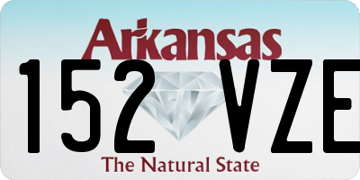 AR license plate 152VZE