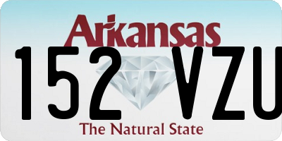 AR license plate 152VZU