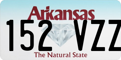 AR license plate 152VZZ