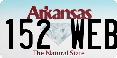 AR license plate 152WEB