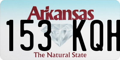 AR license plate 153KQH