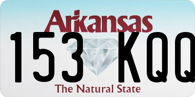 AR license plate 153KQQ