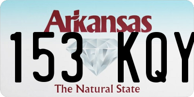 AR license plate 153KQY