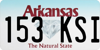 AR license plate 153KSI