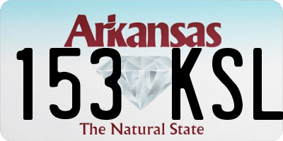AR license plate 153KSL