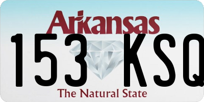 AR license plate 153KSQ