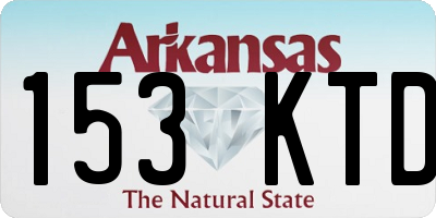AR license plate 153KTD