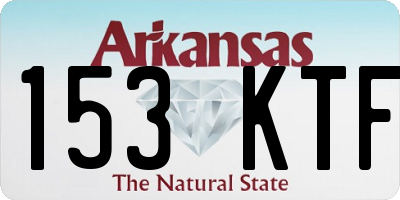 AR license plate 153KTF